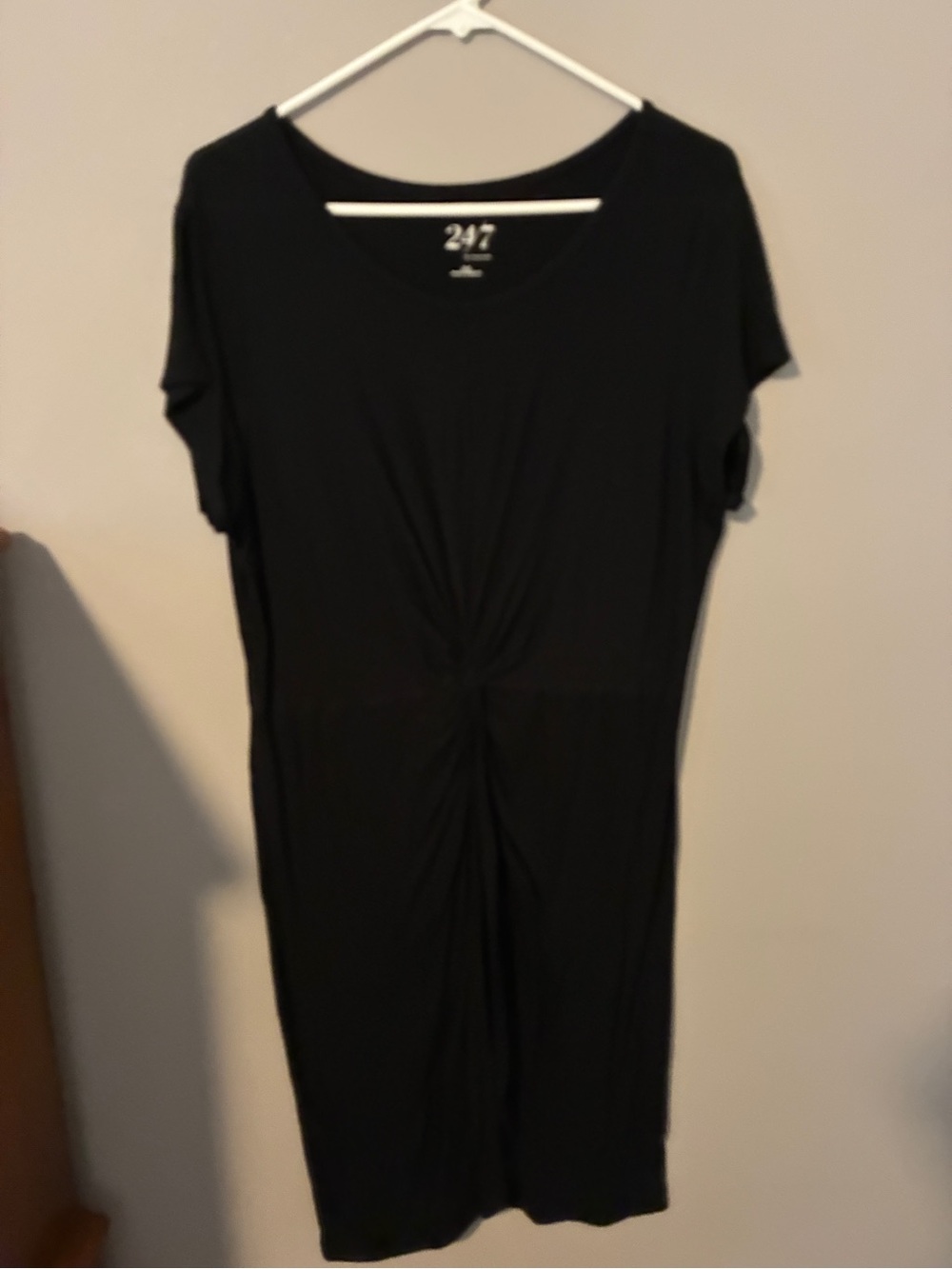 24/7 Black Knot-Front Tunic